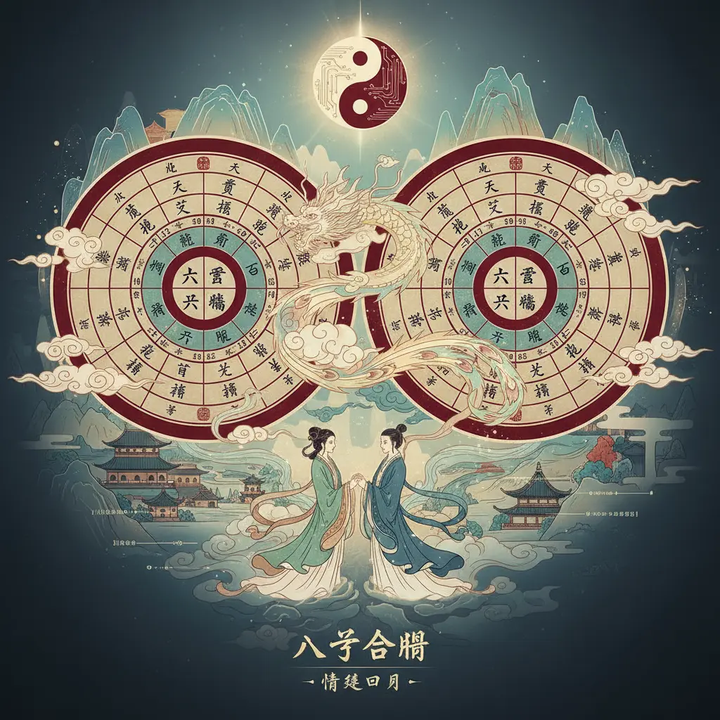 八字命盤 - 八字合盤