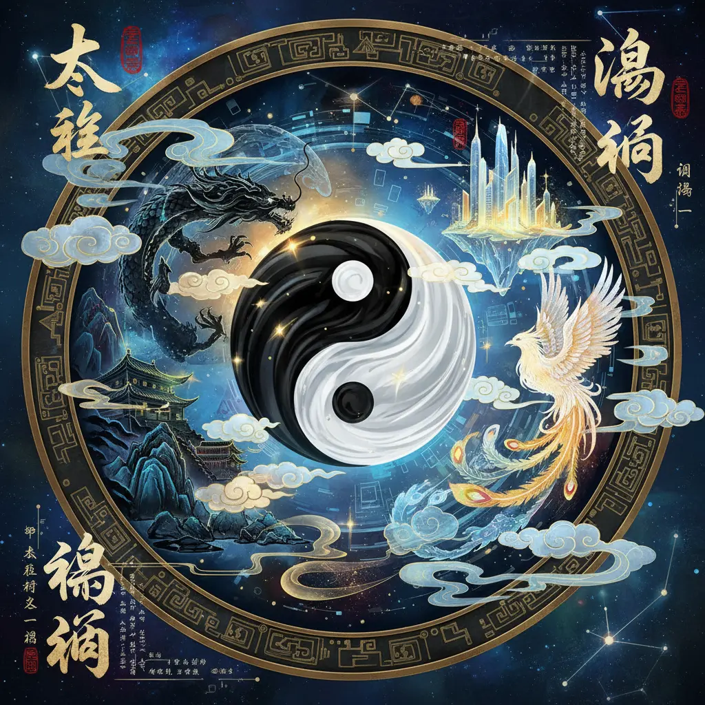 陰陽 - 太極圖