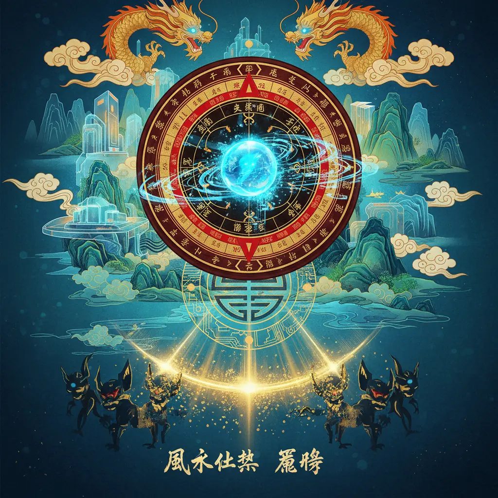 風水化煞 - 羅盤