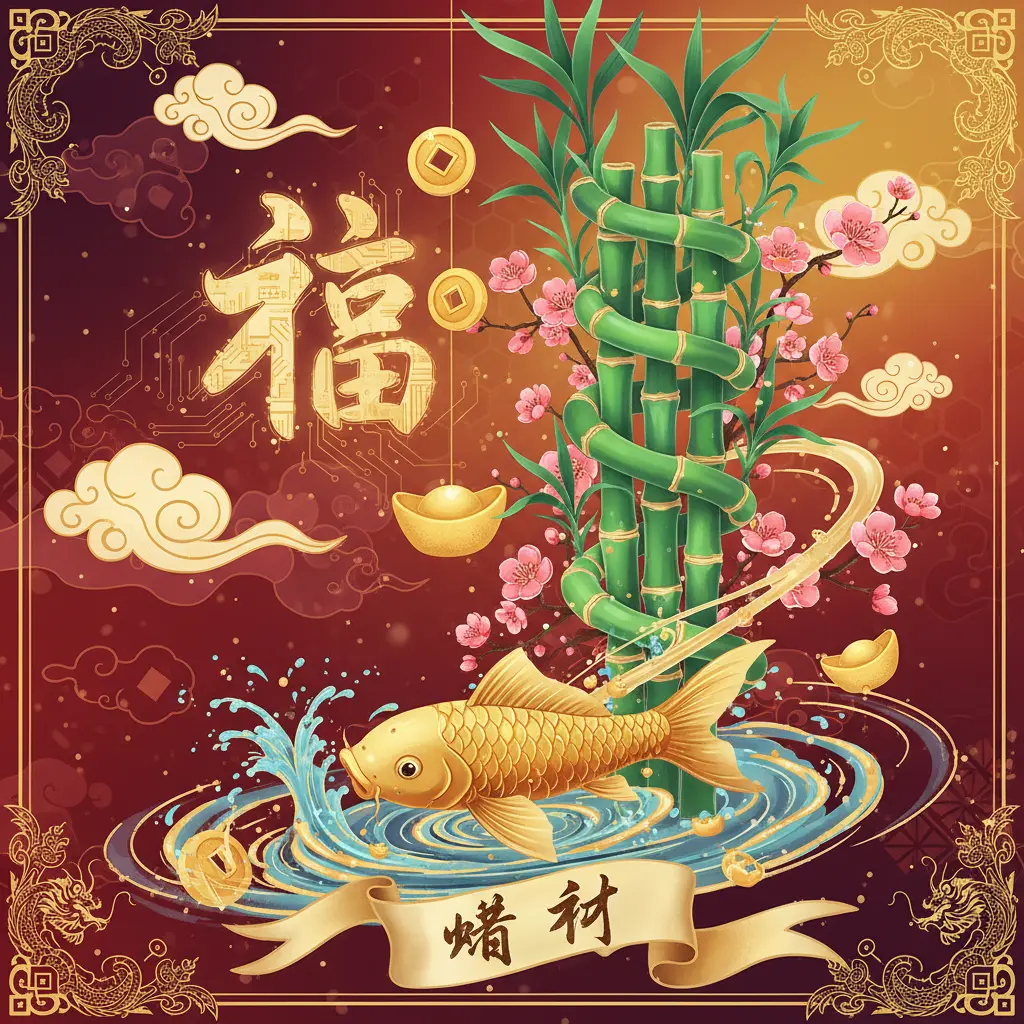 旺財 - 富貴竹