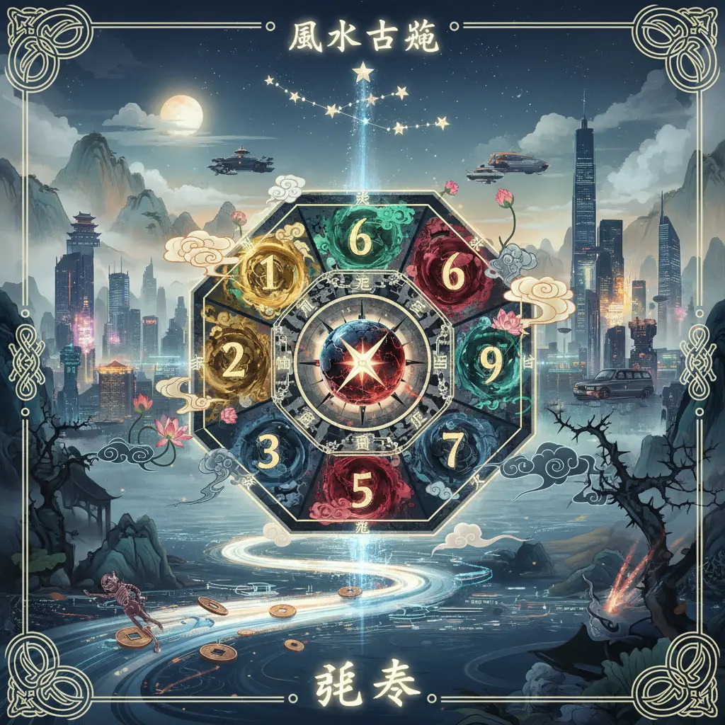 風水吉兇 - 飛星