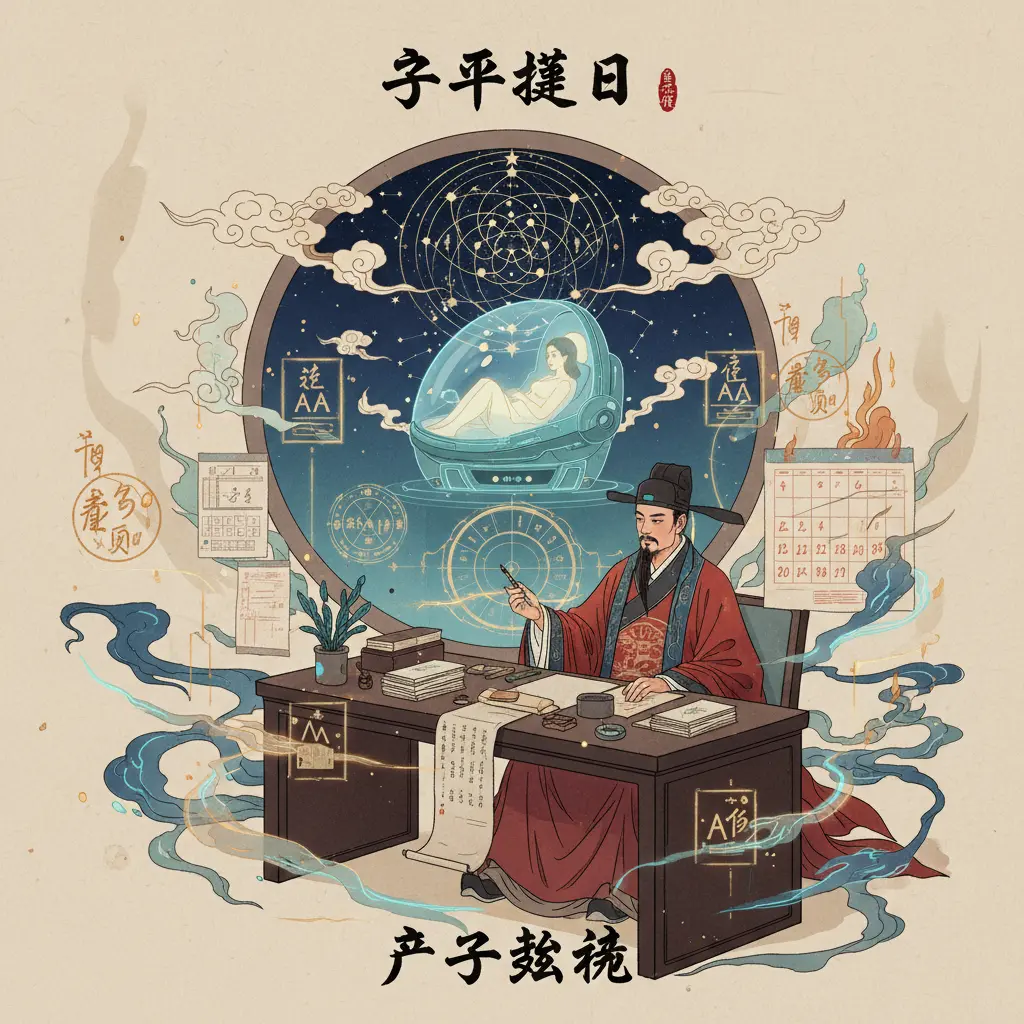 擇日產子 - 子平法