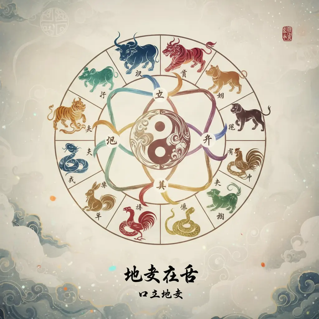 十二地支 - 地支六合