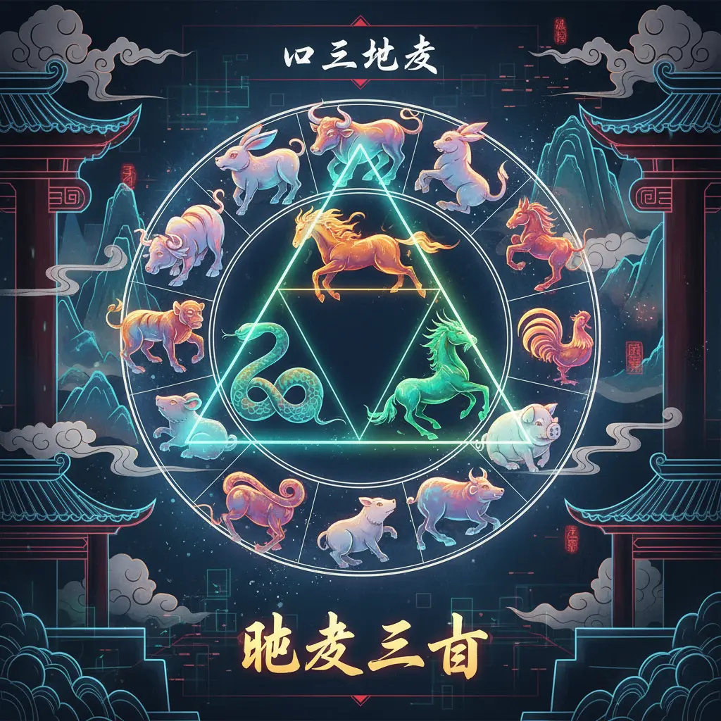 十二地支 - 地支三合