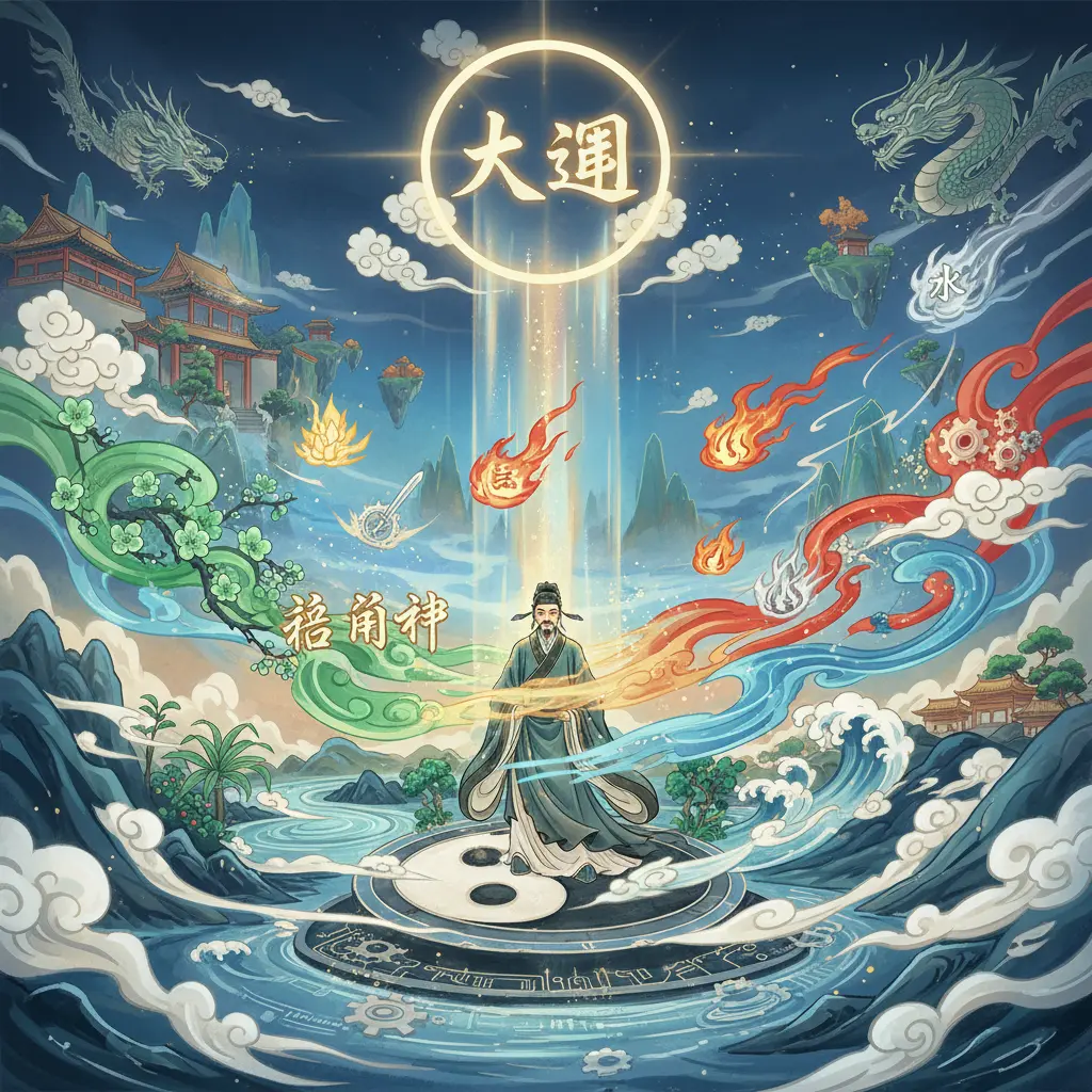 喜用神 - 大運
