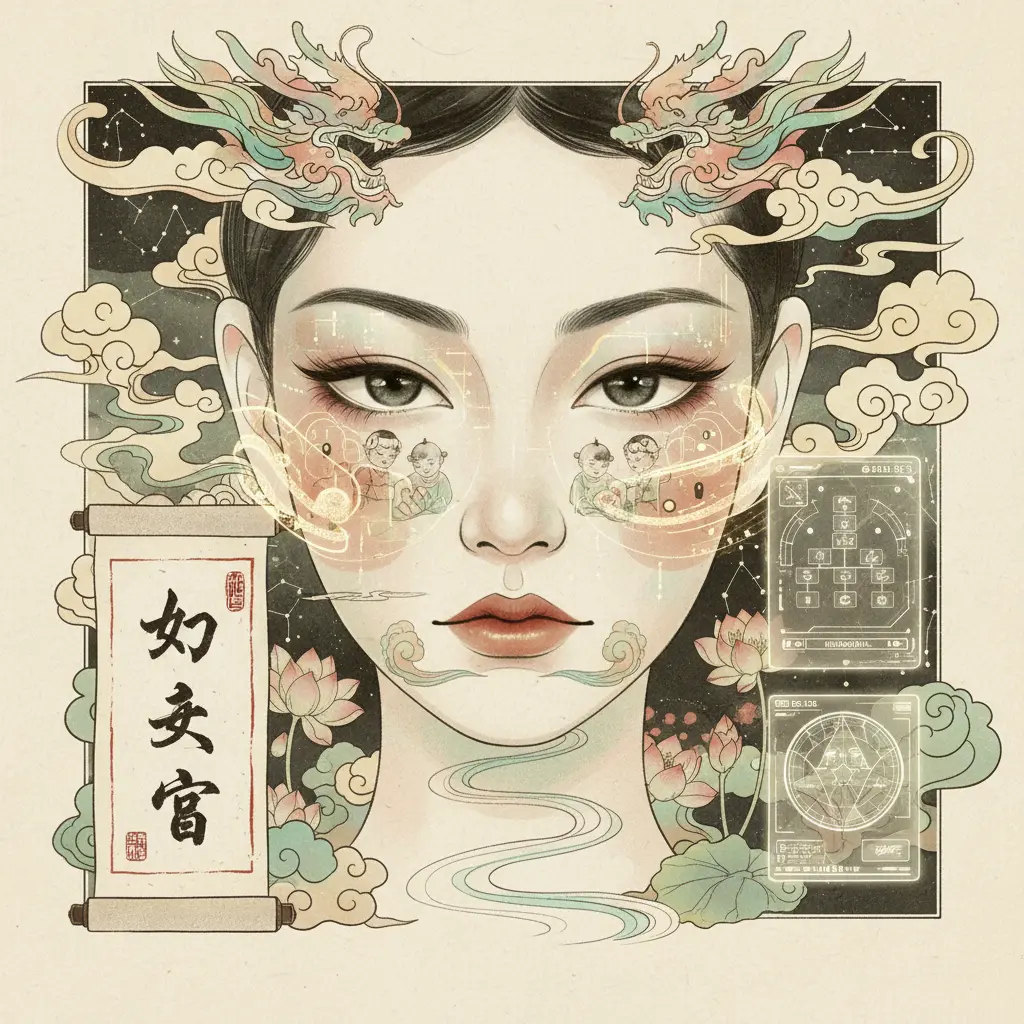 面相 - 子女宮