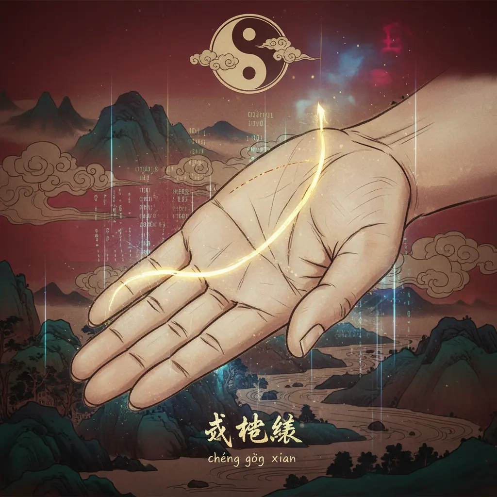掌相 - 成功線