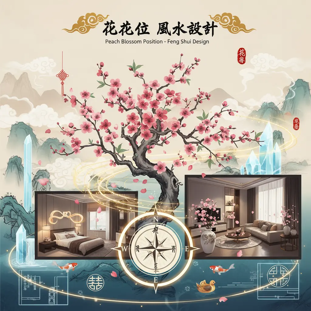 風水設計 - 桃花位