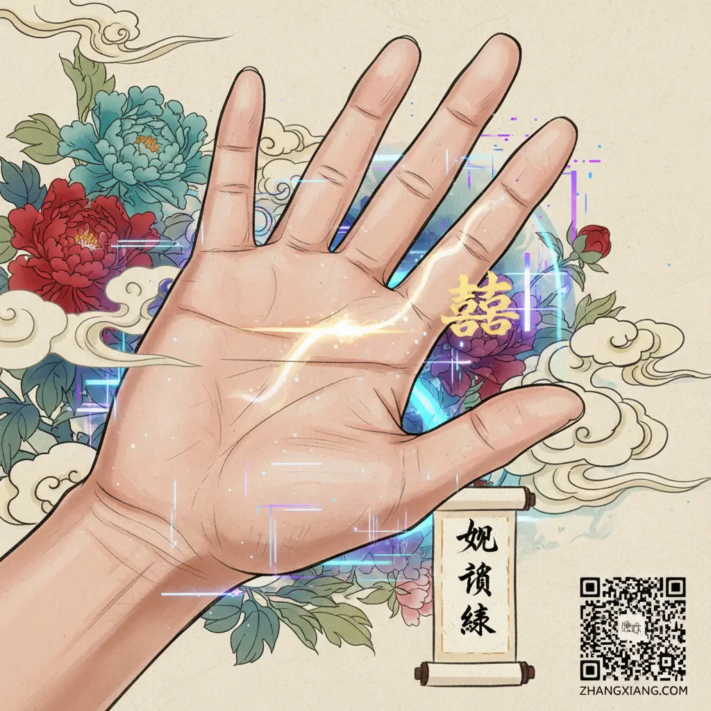 掌相 - 婚姻線