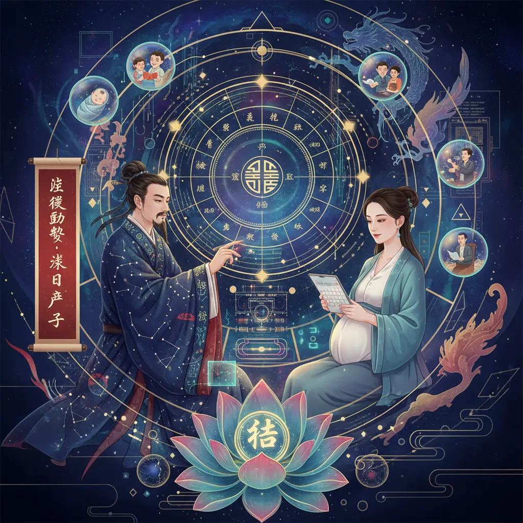擇日產子 - 紫微鬥數