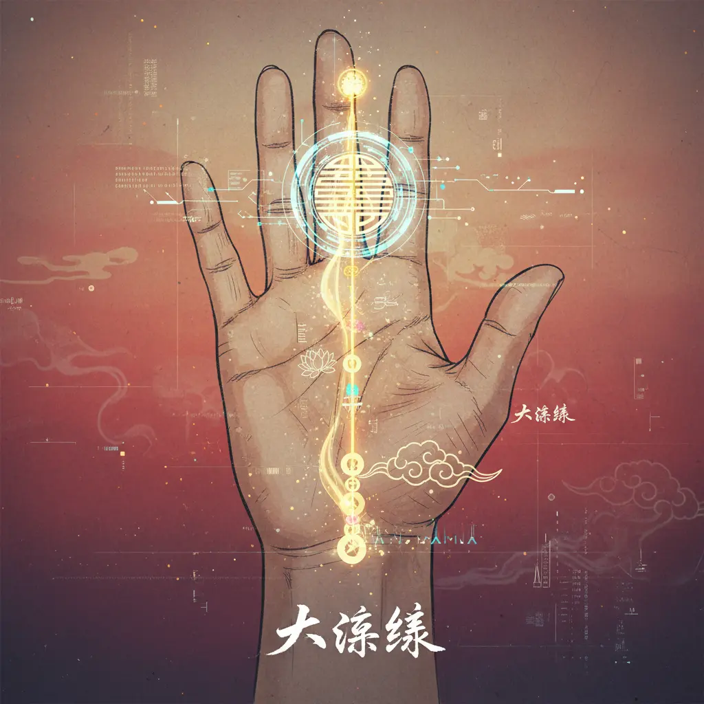 掌相 - 太陽線