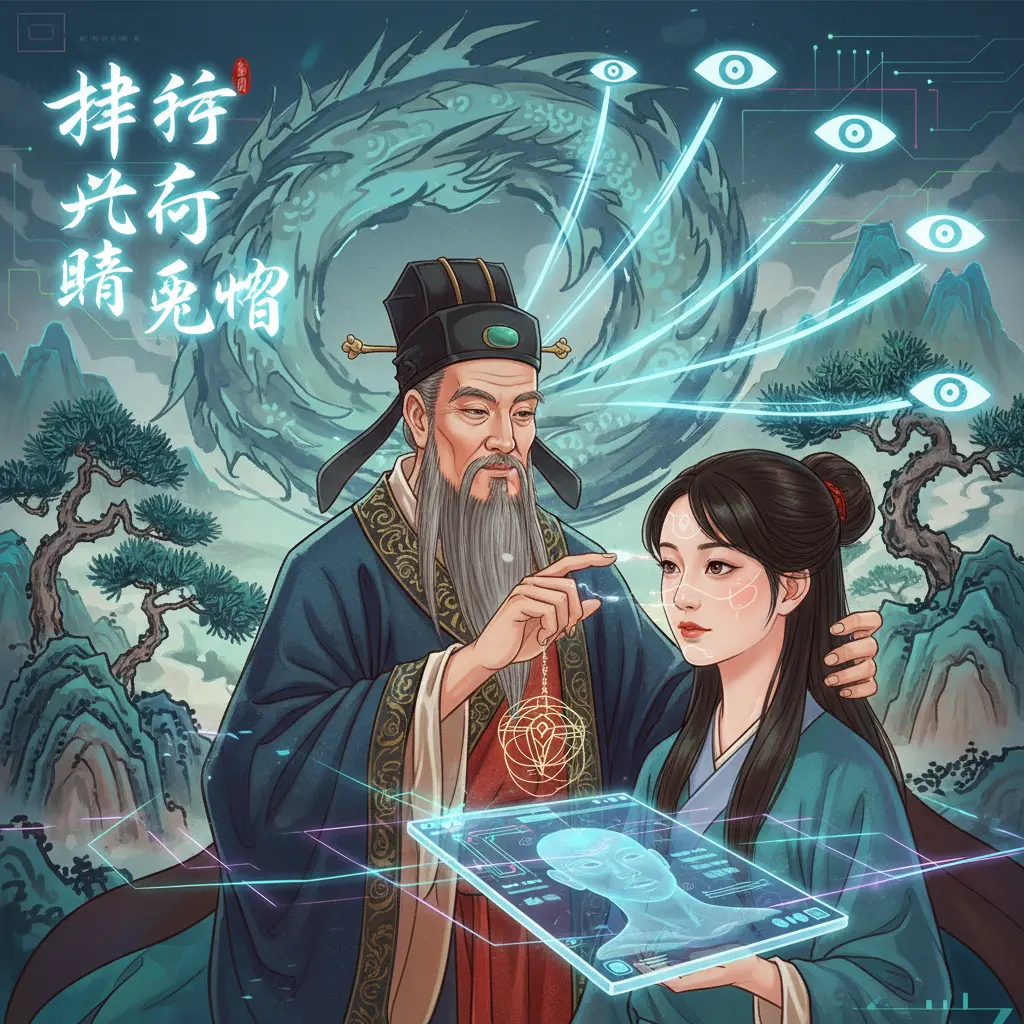 面相 - 算命師