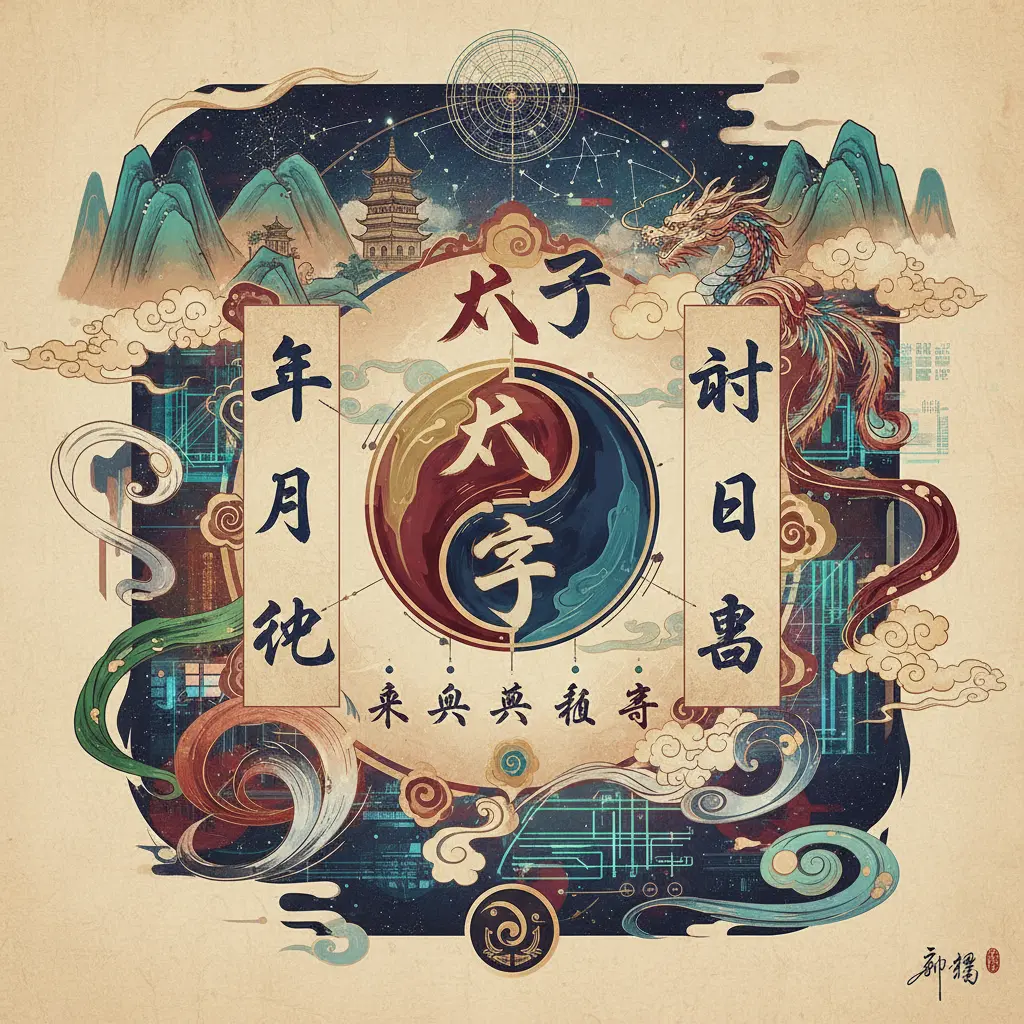 八字 - 八字