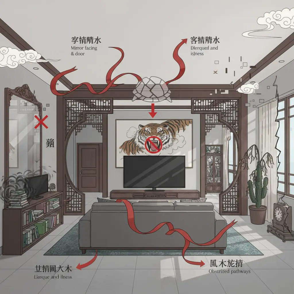 風水禁忌 - 客廳風水
