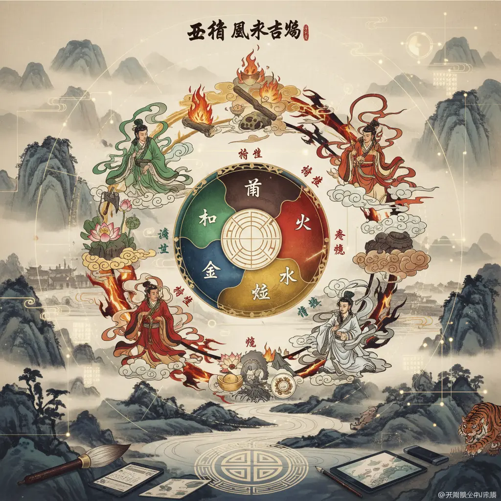 風水吉兇 - 五行