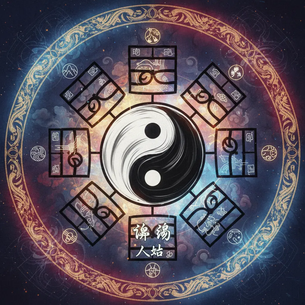 八卦 - 陰陽