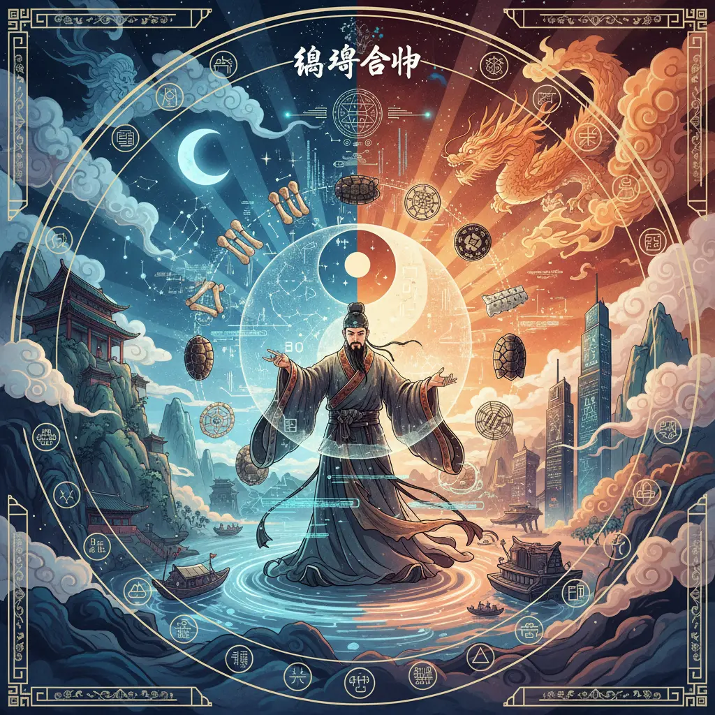 陰陽 - 占卜