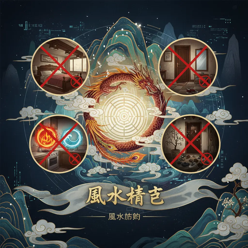 風水佈局 - 風水禁忌