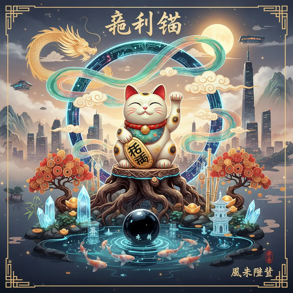 風水擺設 - 招財貓