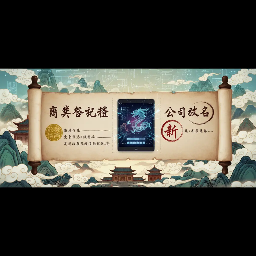 公司改名 - 商業登記證