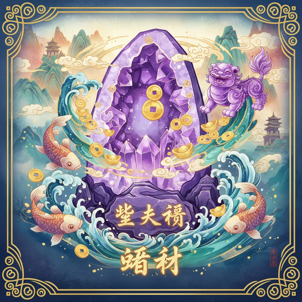 旺財 - 紫水晶