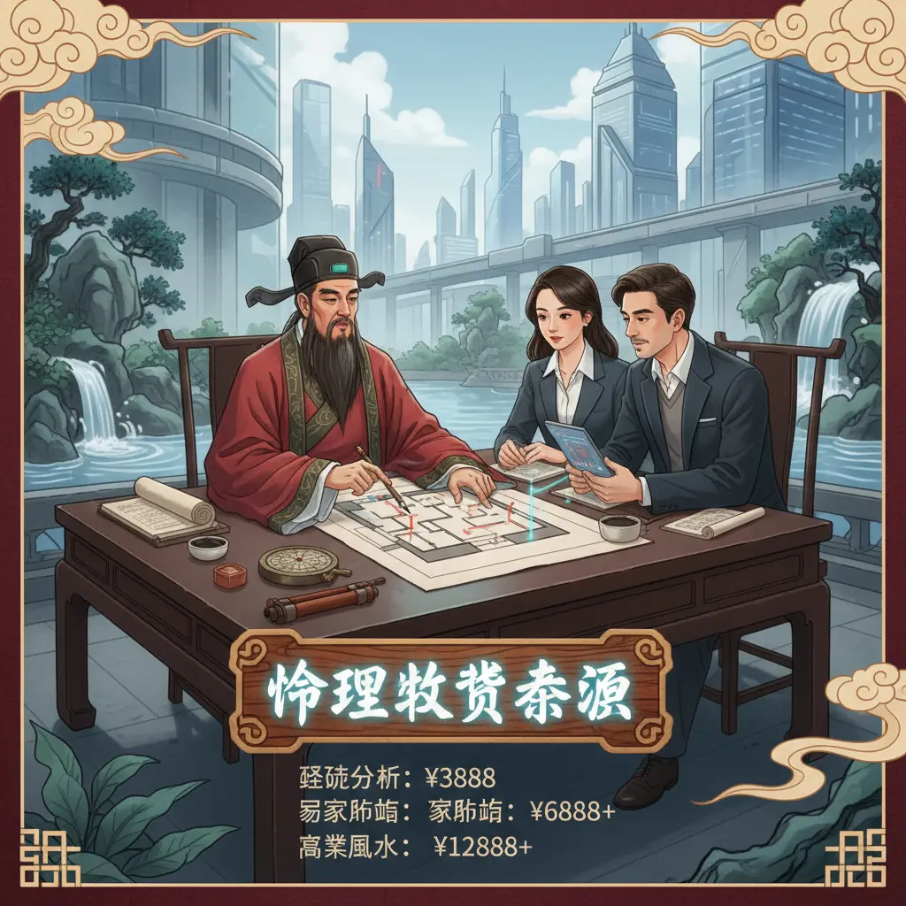 命理收費 - 風水師