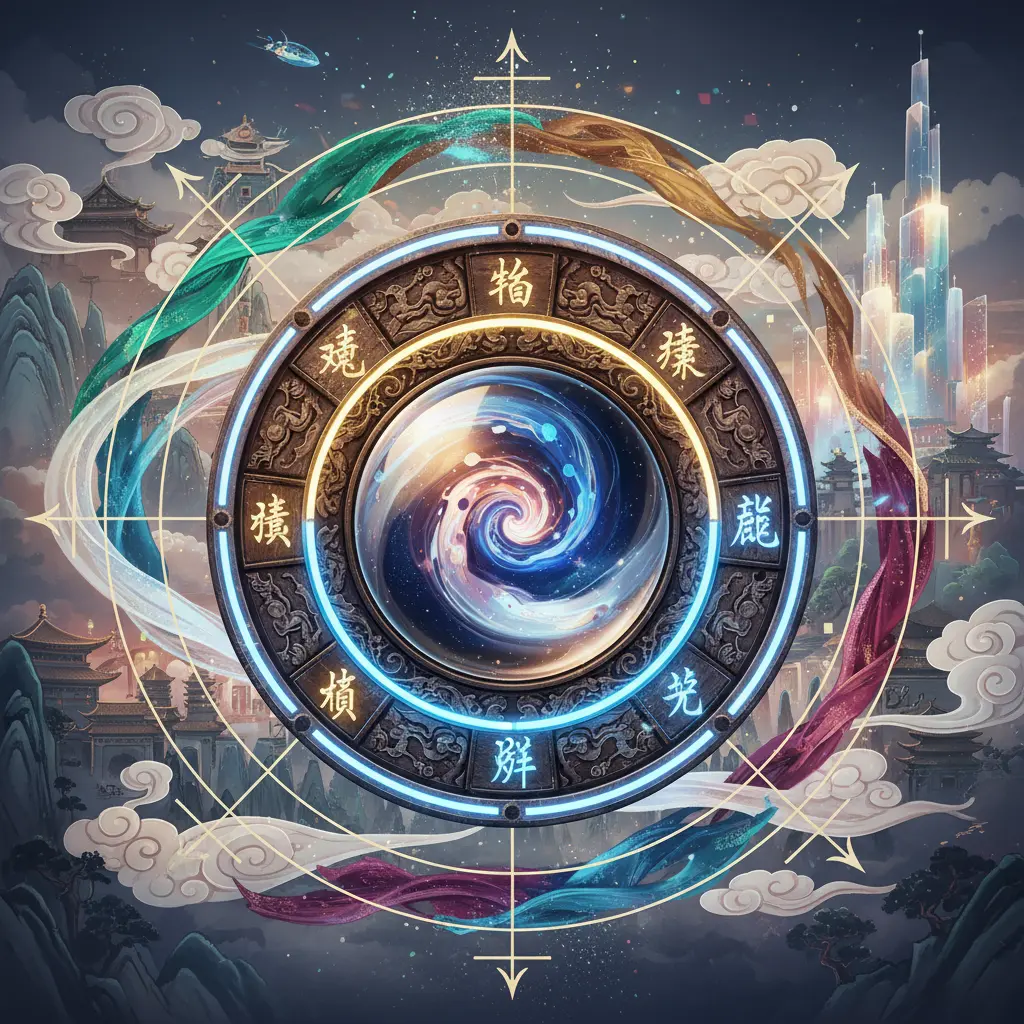八卦 - 八卦鏡