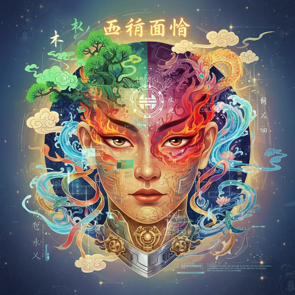 面相 - 五行