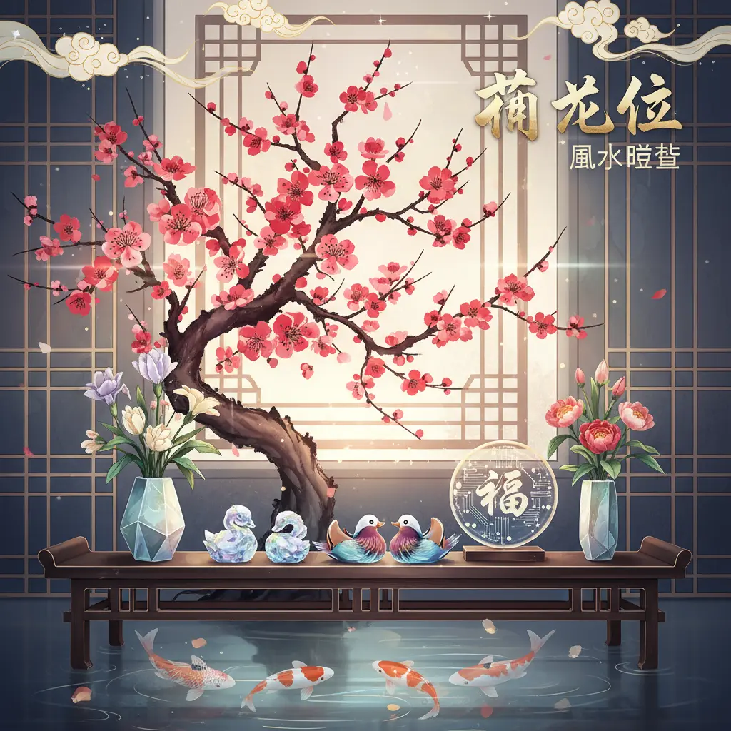 風水擺設 - 桃花位
